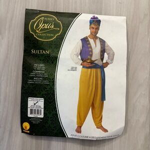 Opus Sultan Mens Costume Aladdin Halloween Adult One Size
